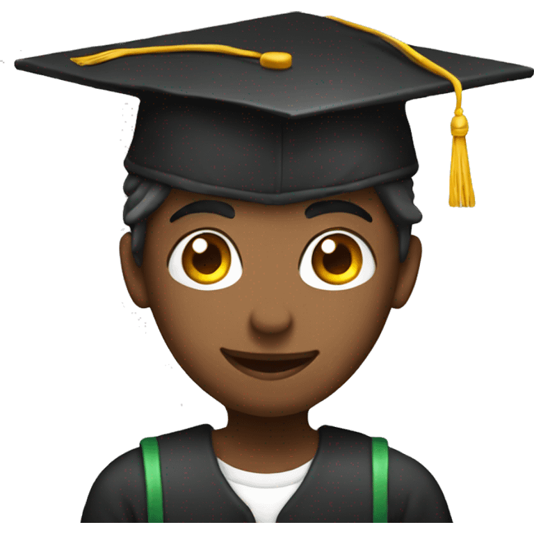 student with student cap  emoji