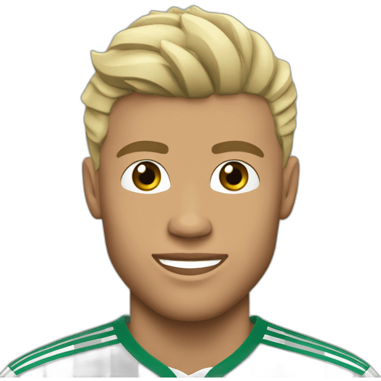 Ronaldo meche blonde emoji