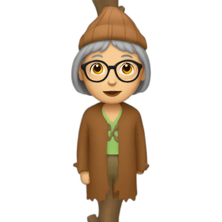 Log lady emoji