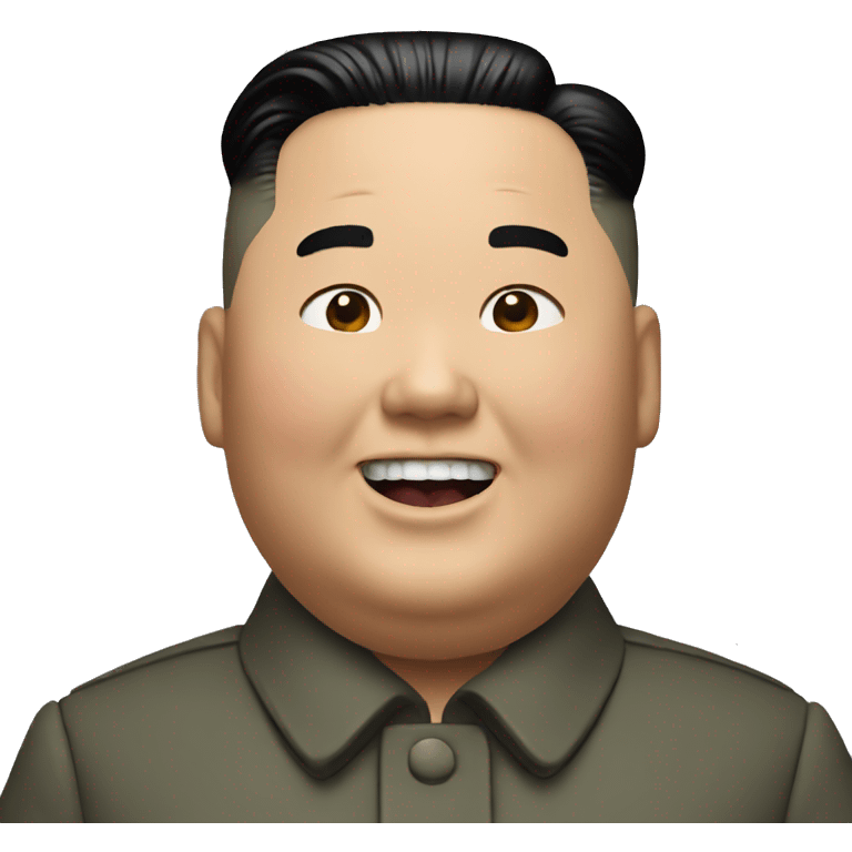 Kim Jong Un satisfied emoji