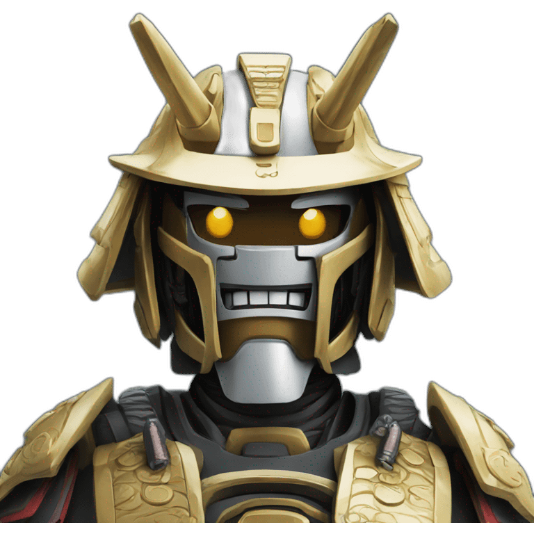 Samurai robot emoji