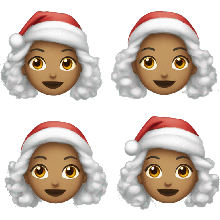 coquette Christmas emojis emoji