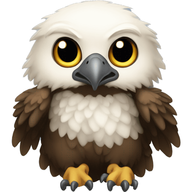 Baby eagle emoji