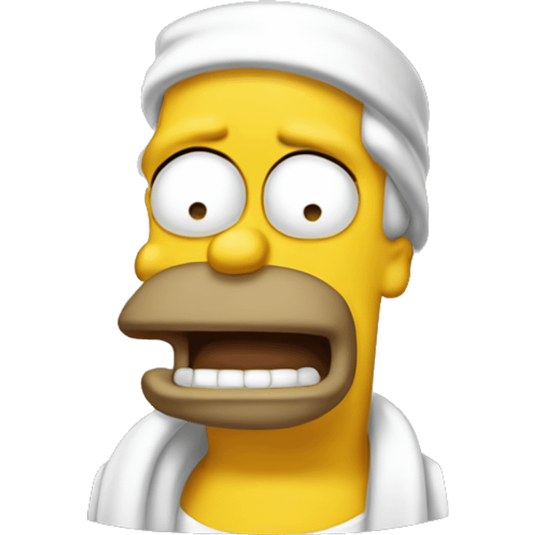 homer burps emoji