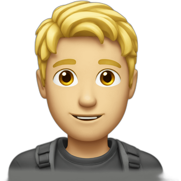 blond guy emoji