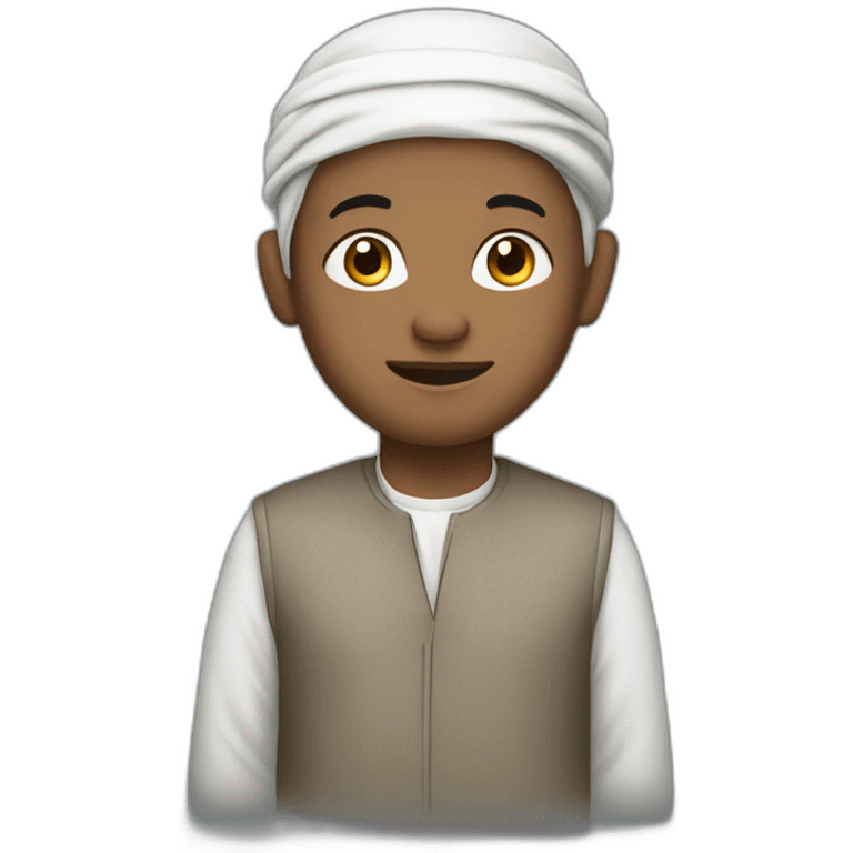 Un garçon muslim emoji