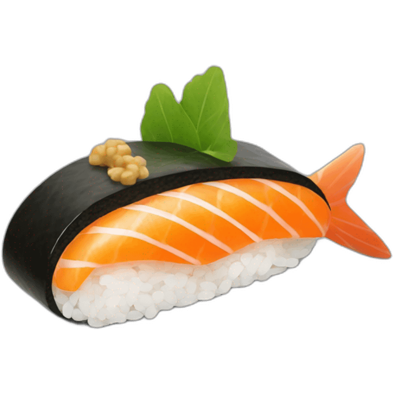 Sushi au magicarp emoji