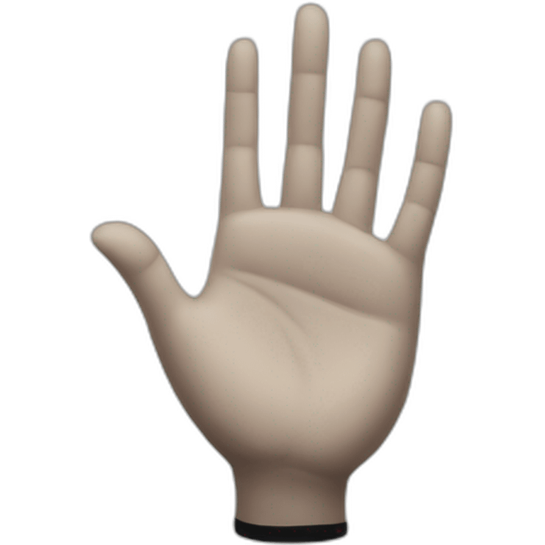 The Addams Family Hand emoji