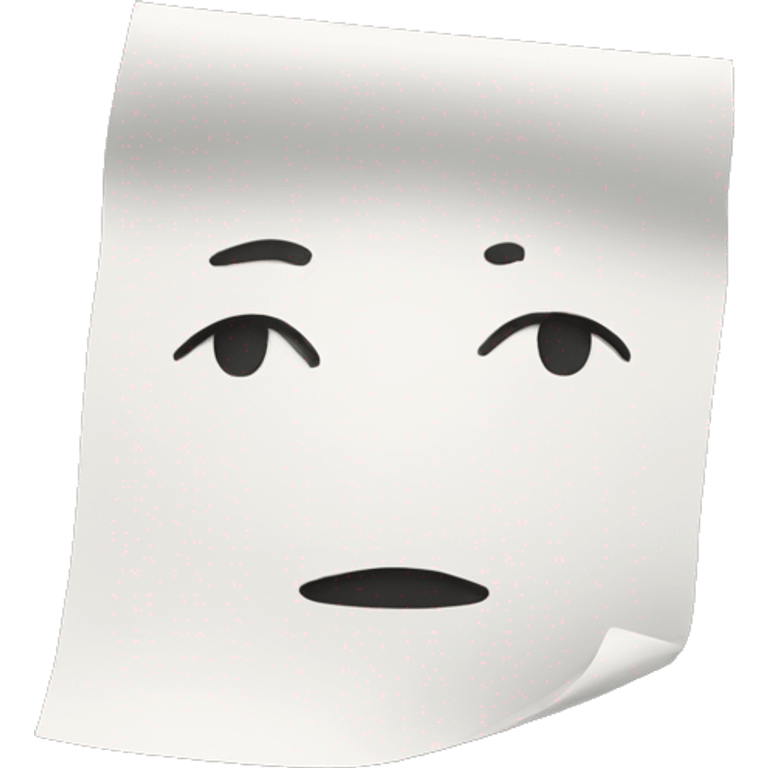 paper emoji