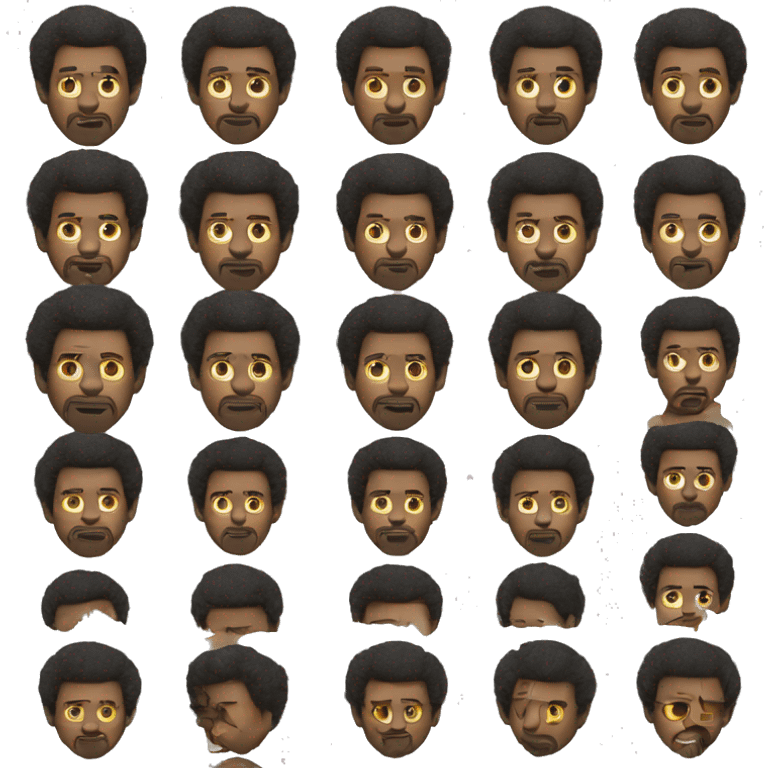 hyper realistic denzel washington wearing shirt emoji