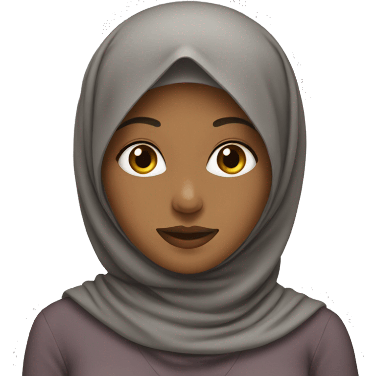 Woman with hijab emoji