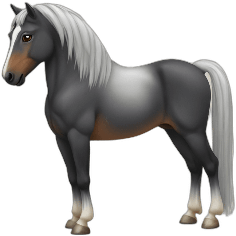 Andalusian horse emoji