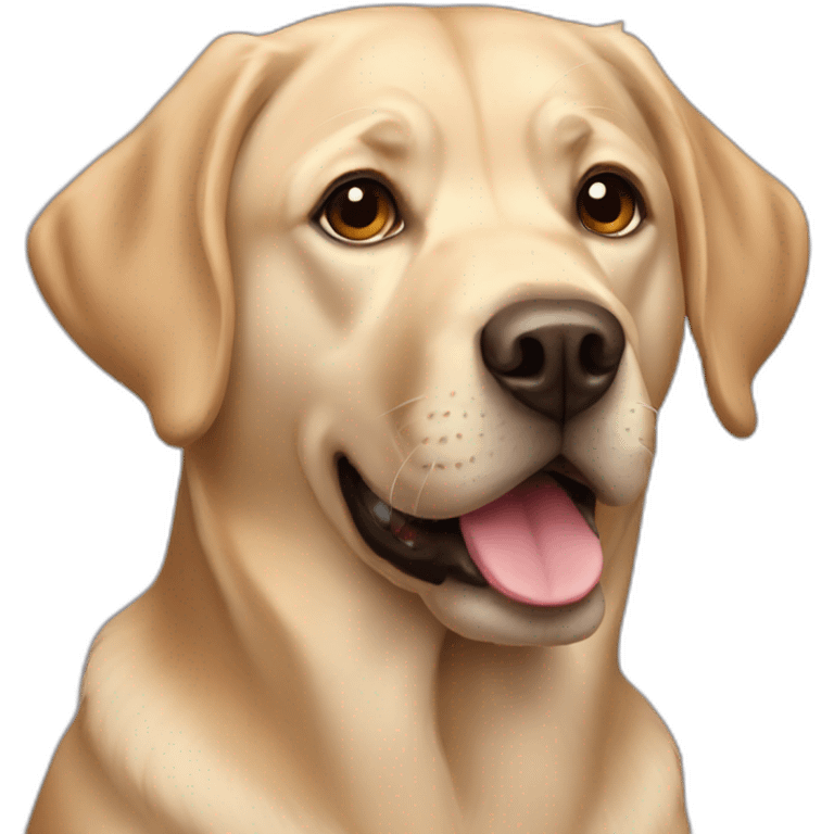 Labrador retriever emoji