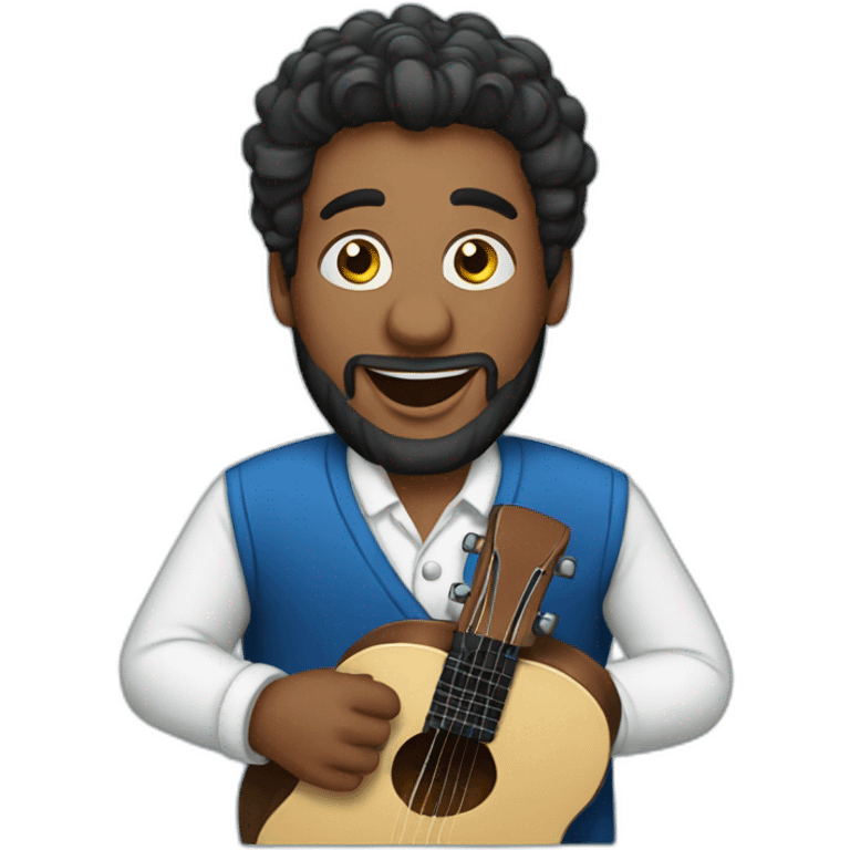 Hanukkah singer emoji