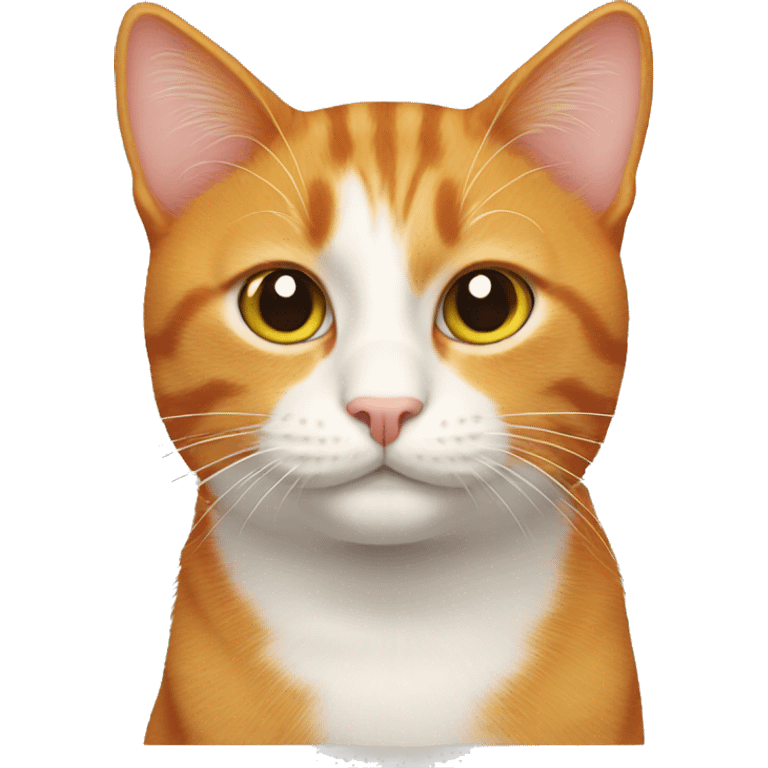 A ginger cat  emoji