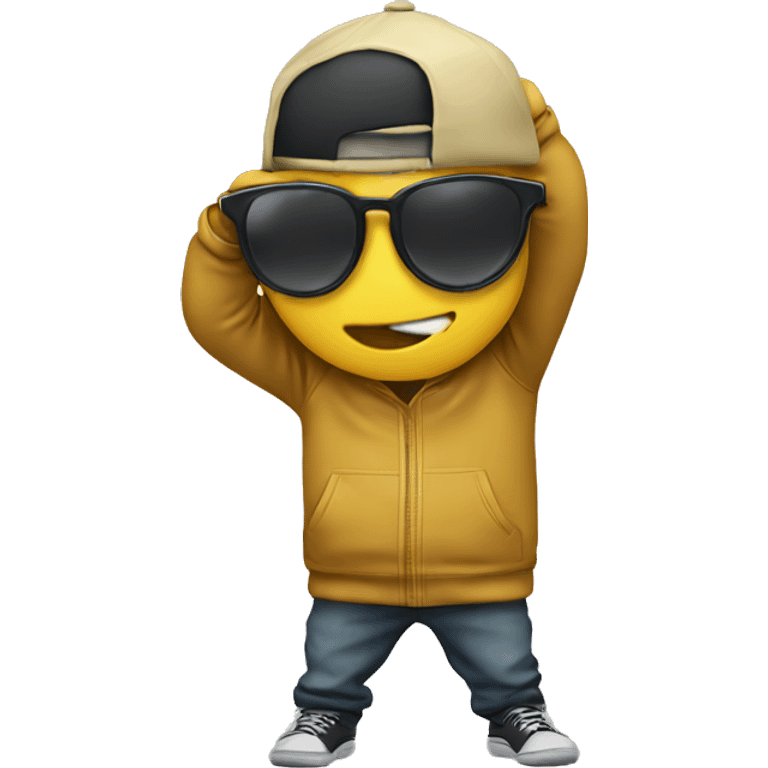 face dabbing emoji