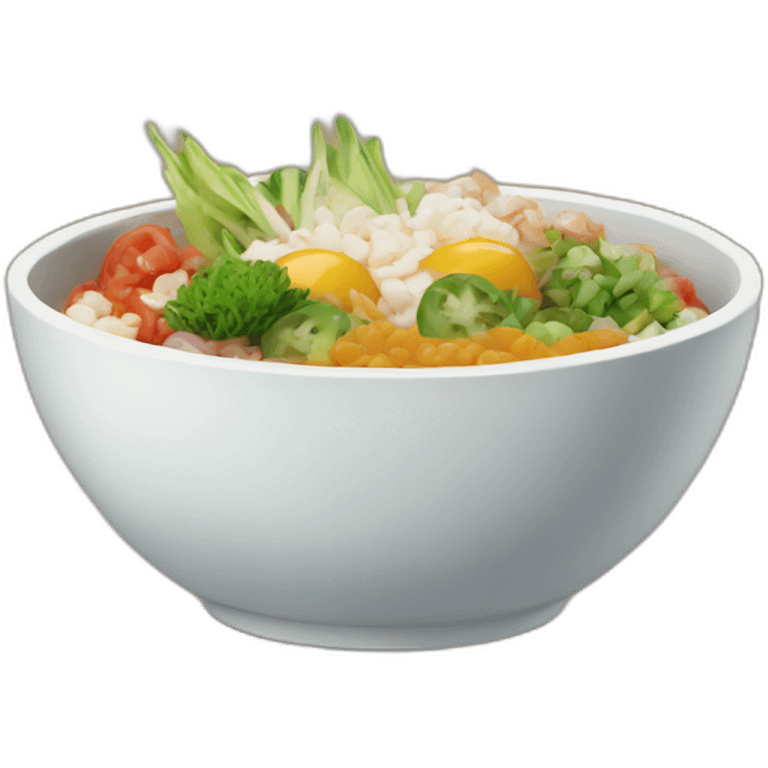 poke bowl emoji