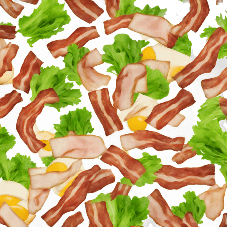 Salad add bacon emoji