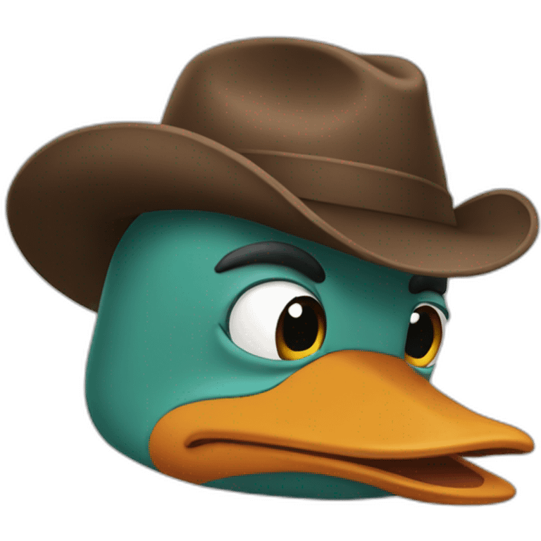 Perry the platypus emoji