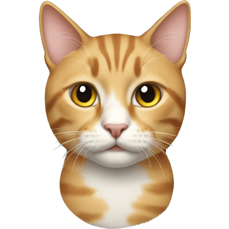 Realistic cat emoji