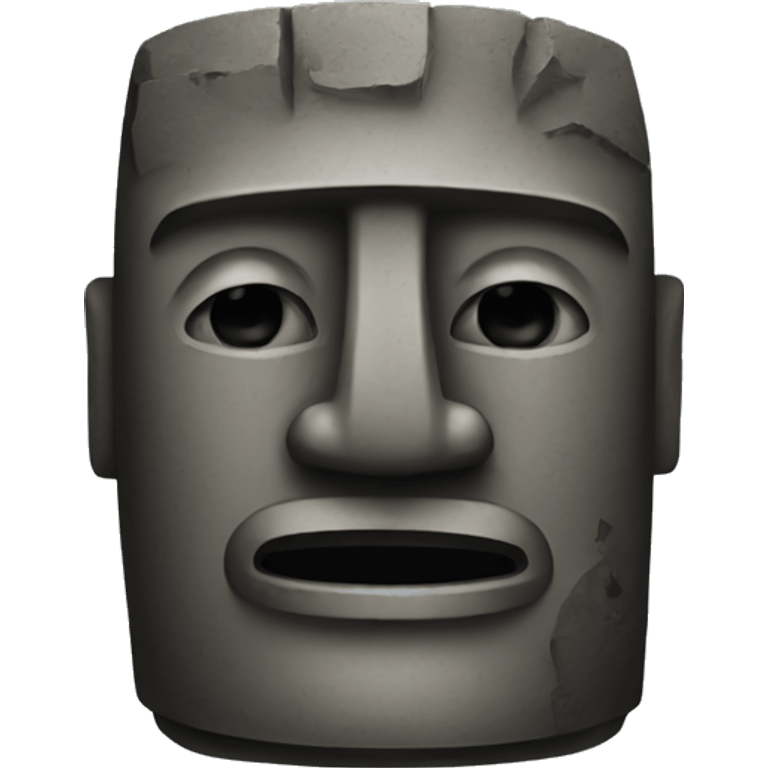 Moai emoji