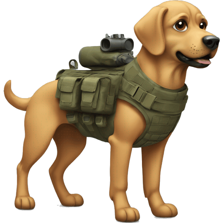 Dog special forces emoji