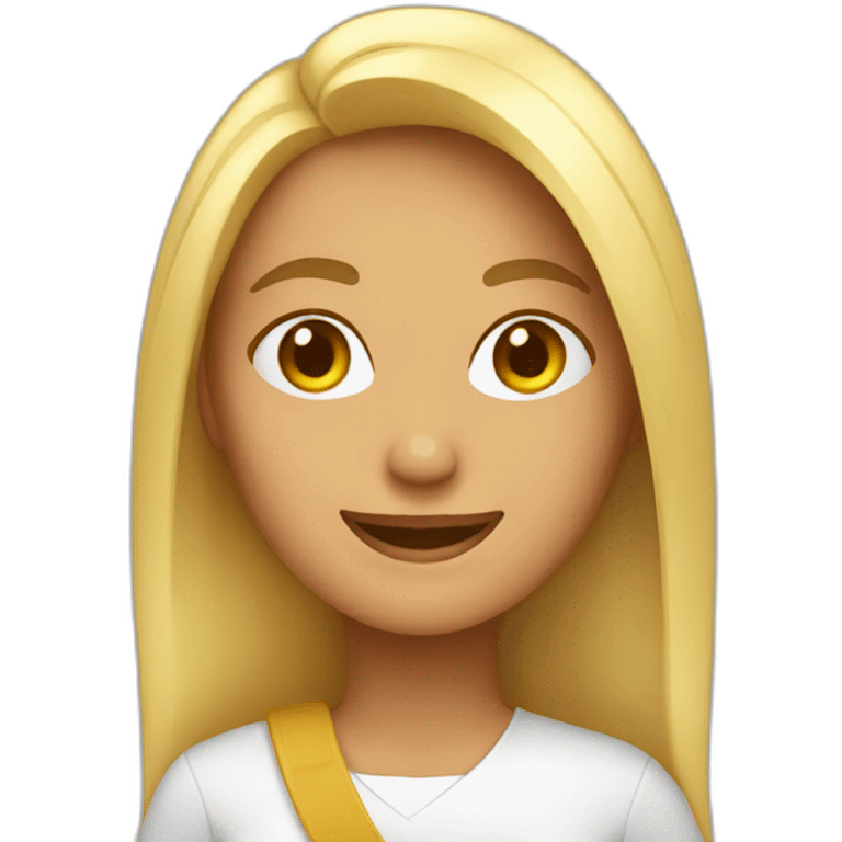 mujer feliz emoji