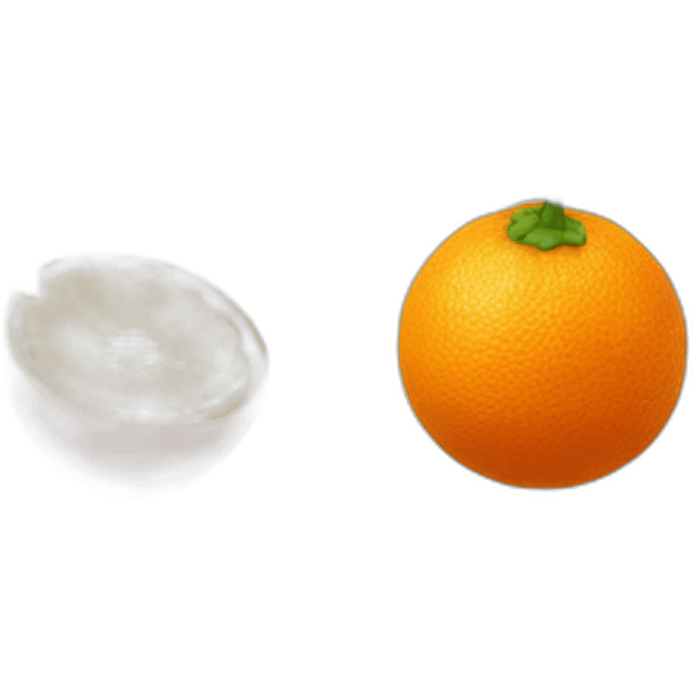 orange fruit emoji