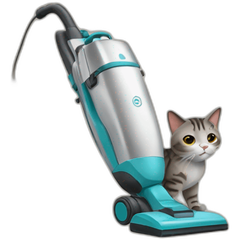 Cat vacume emoji