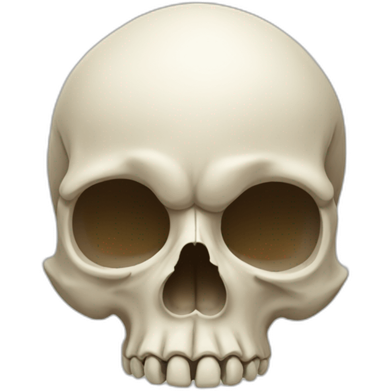 skull upside down emoji