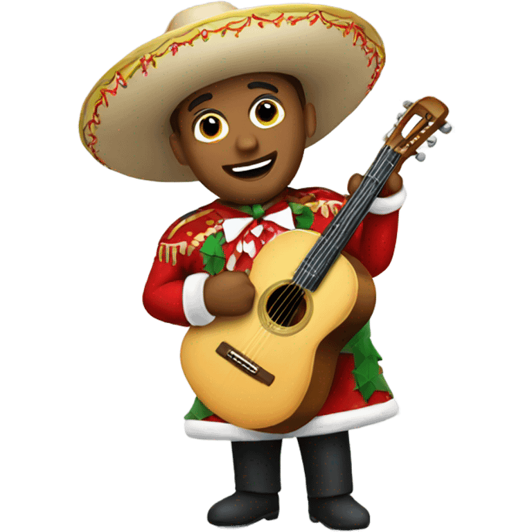 Christmas mariachi emoji