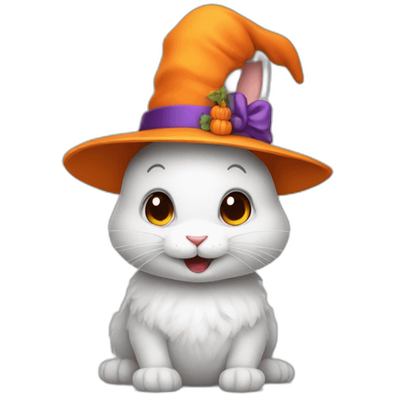 halloween rabbit emoji