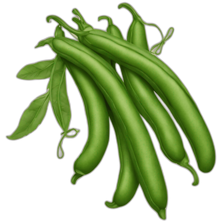 green beans emoji