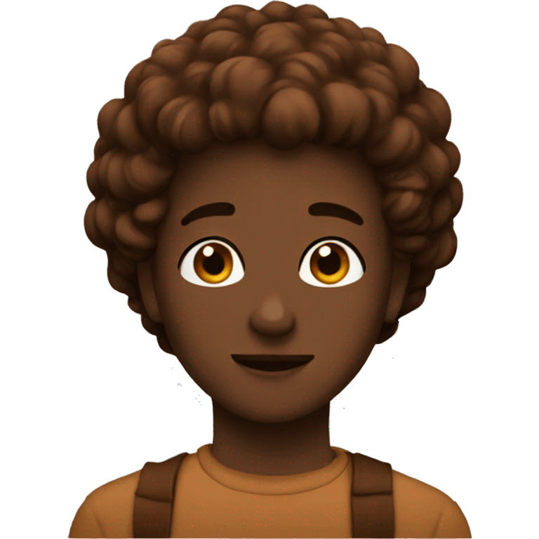 Brown aesthetic  emoji