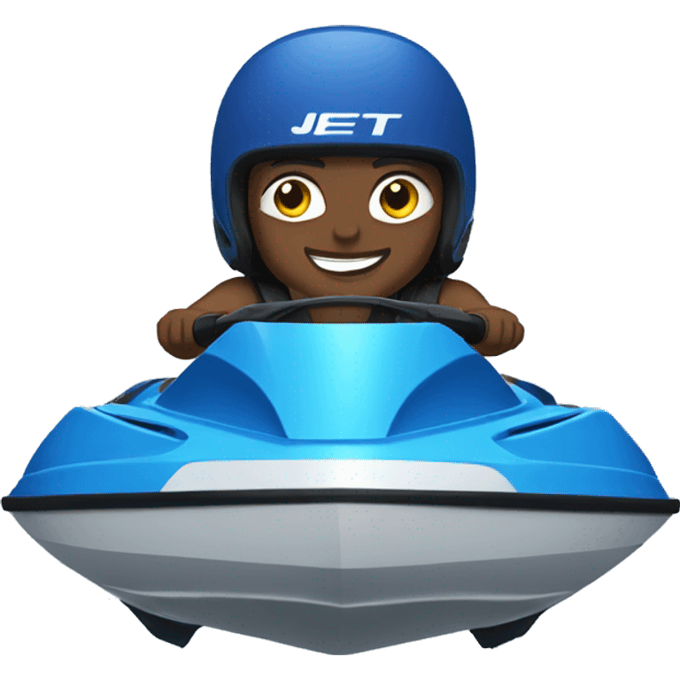 JET SKI blue  emoji