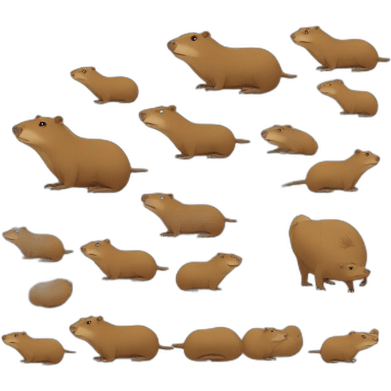 Crocs capybara emoji