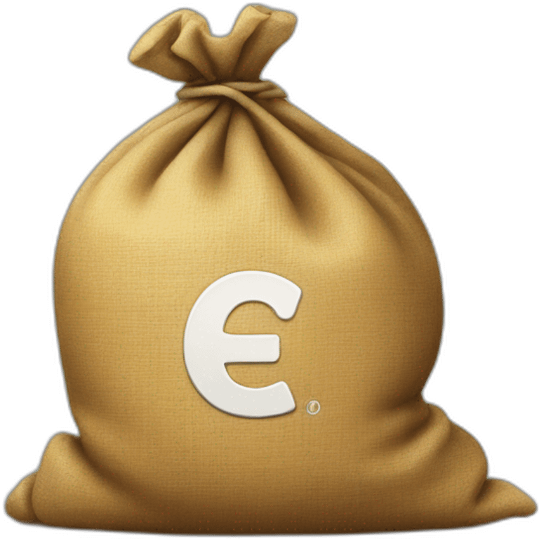 Coin sack emoji