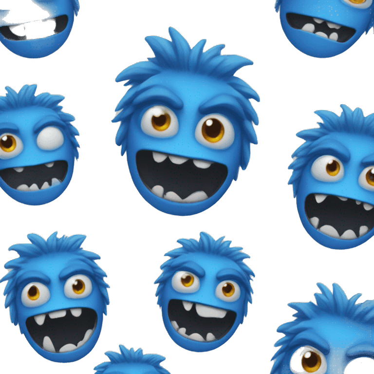 blue monster emoji