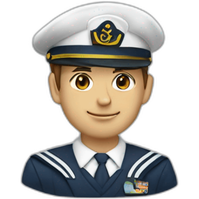 a sailor at the trapeeze line emoji