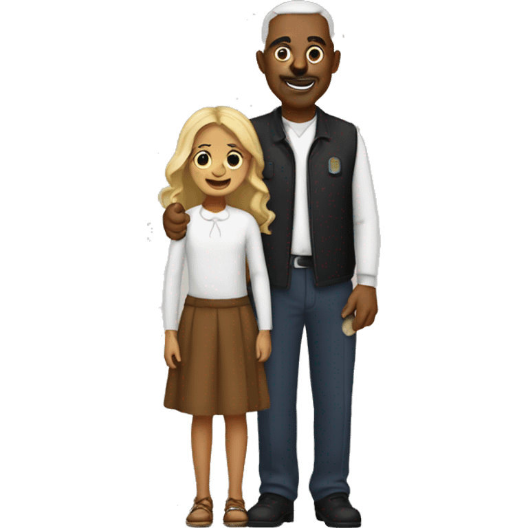 padre e hija emoji