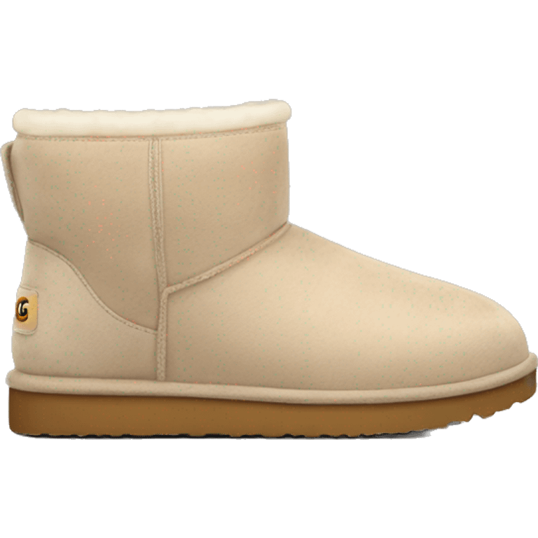 UGG cozy beige shoes emoji