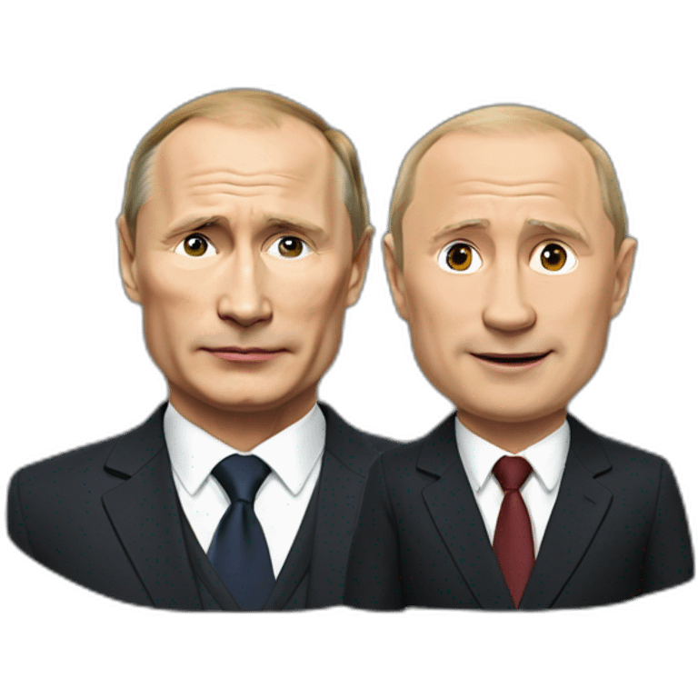 Putin and bear emoji