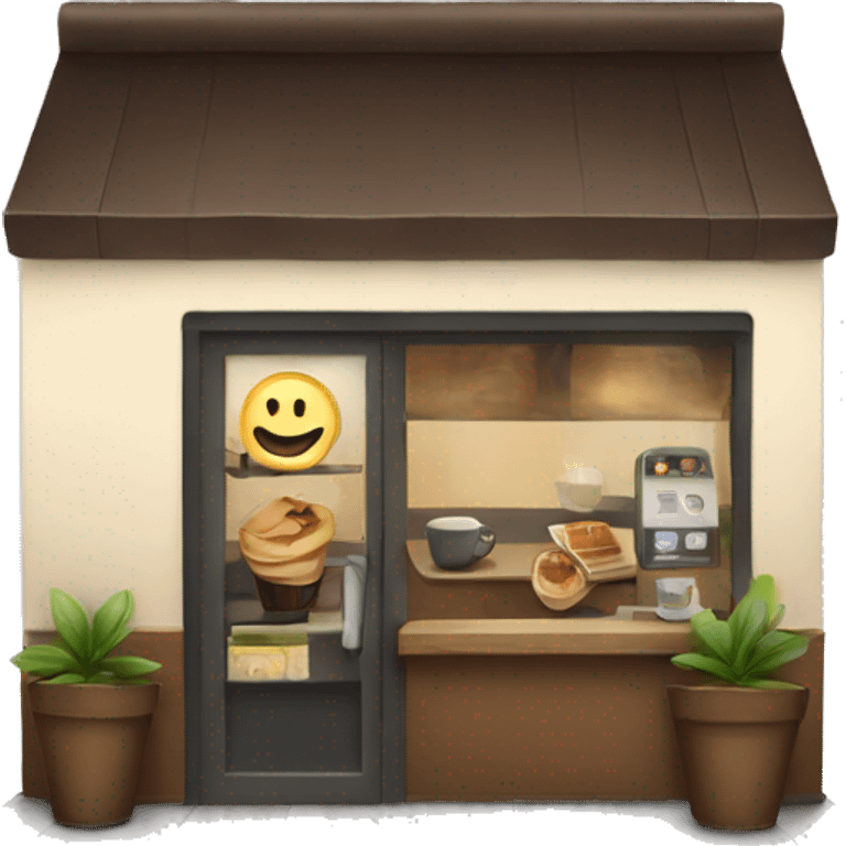 Coffee shop  emoji