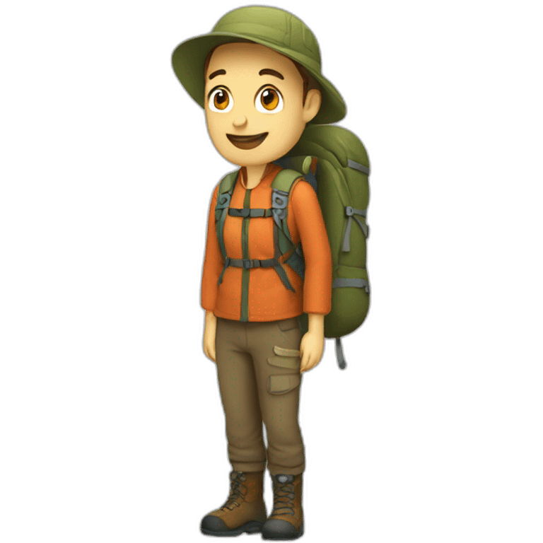 Trekking emoji