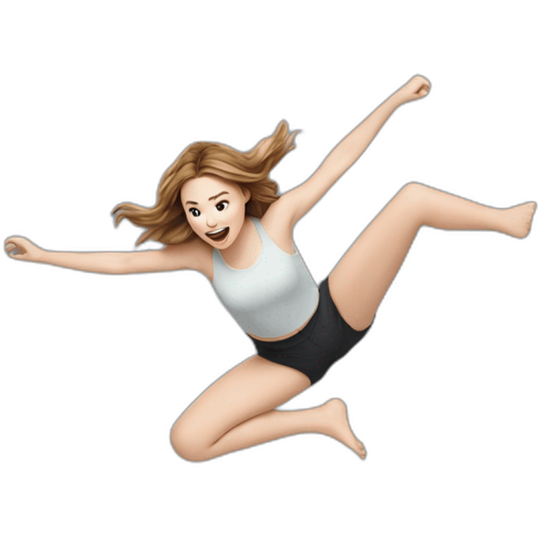 Liana liberato jumping emoji