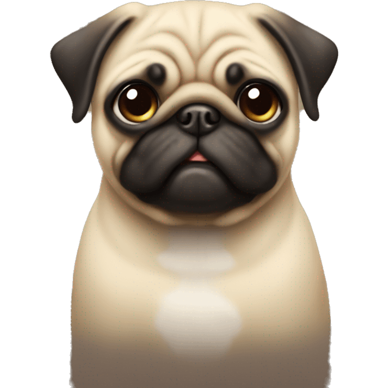 little pug emoji