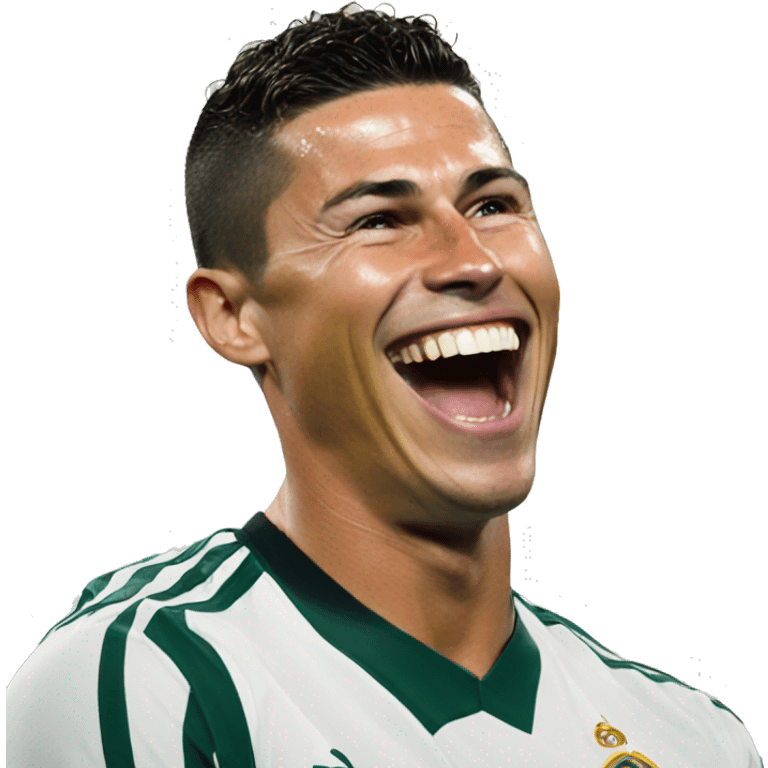 ronaldo laugh emoji