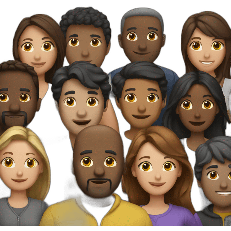 grupo de personas emoji