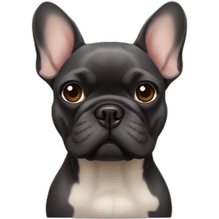 black-french-bulldog-body emoji