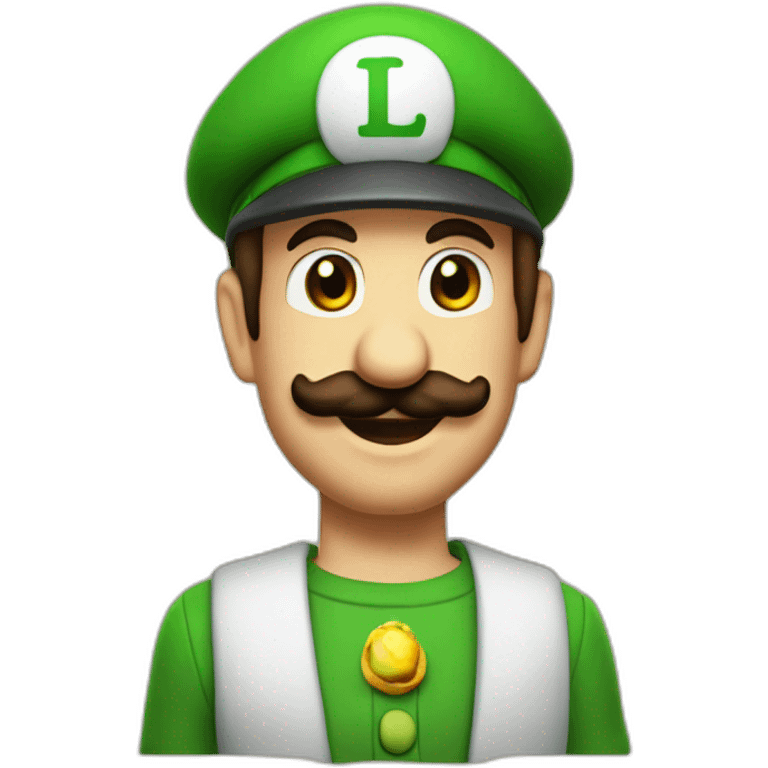 Luigi marry peaches emoji